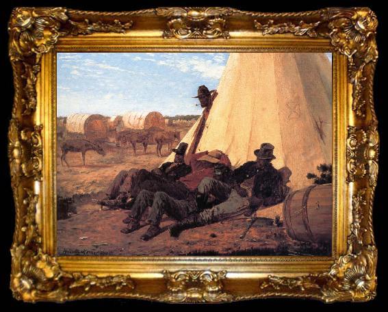 framed  Winslow Homer The Bright Side, ta009-2